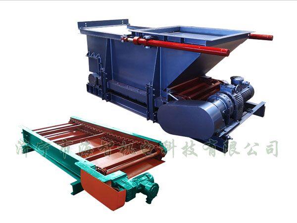 鏈板式給料機(jī)包括電控系統(tǒng)，電控系統(tǒng)包括就地控制系統(tǒng)和/或遠(yuǎn)程控制系統(tǒng)